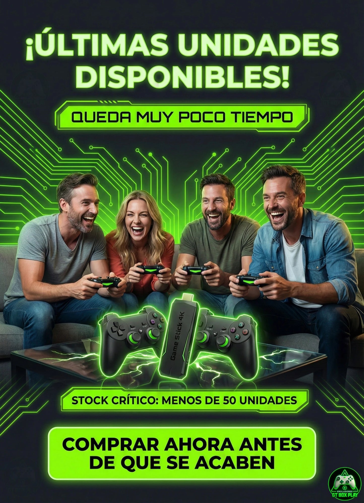 CONSOLA RETRO GAME STICK 4K (2026)