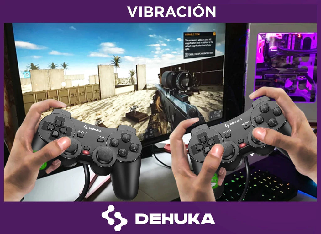 Joystick Mando Usb Gamepad Inalambrico Usb