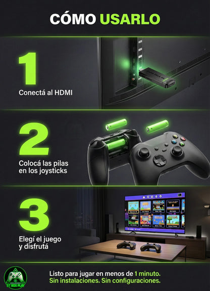 CONSOLA RETRO GAME STICK 4K (2026)