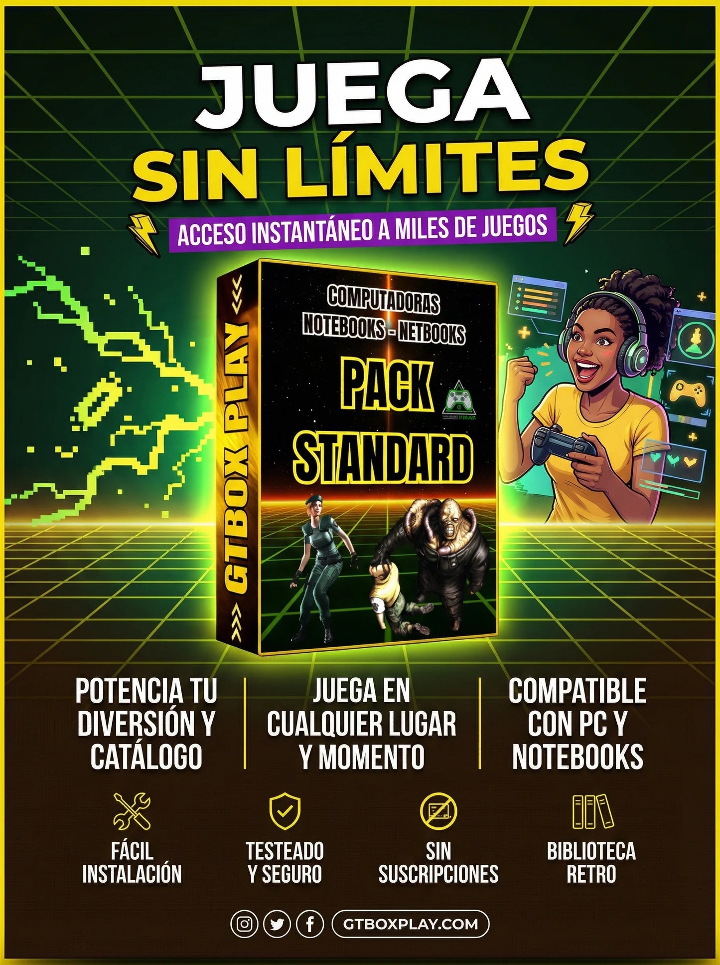 PACK STANDARD - RETRO+PS1