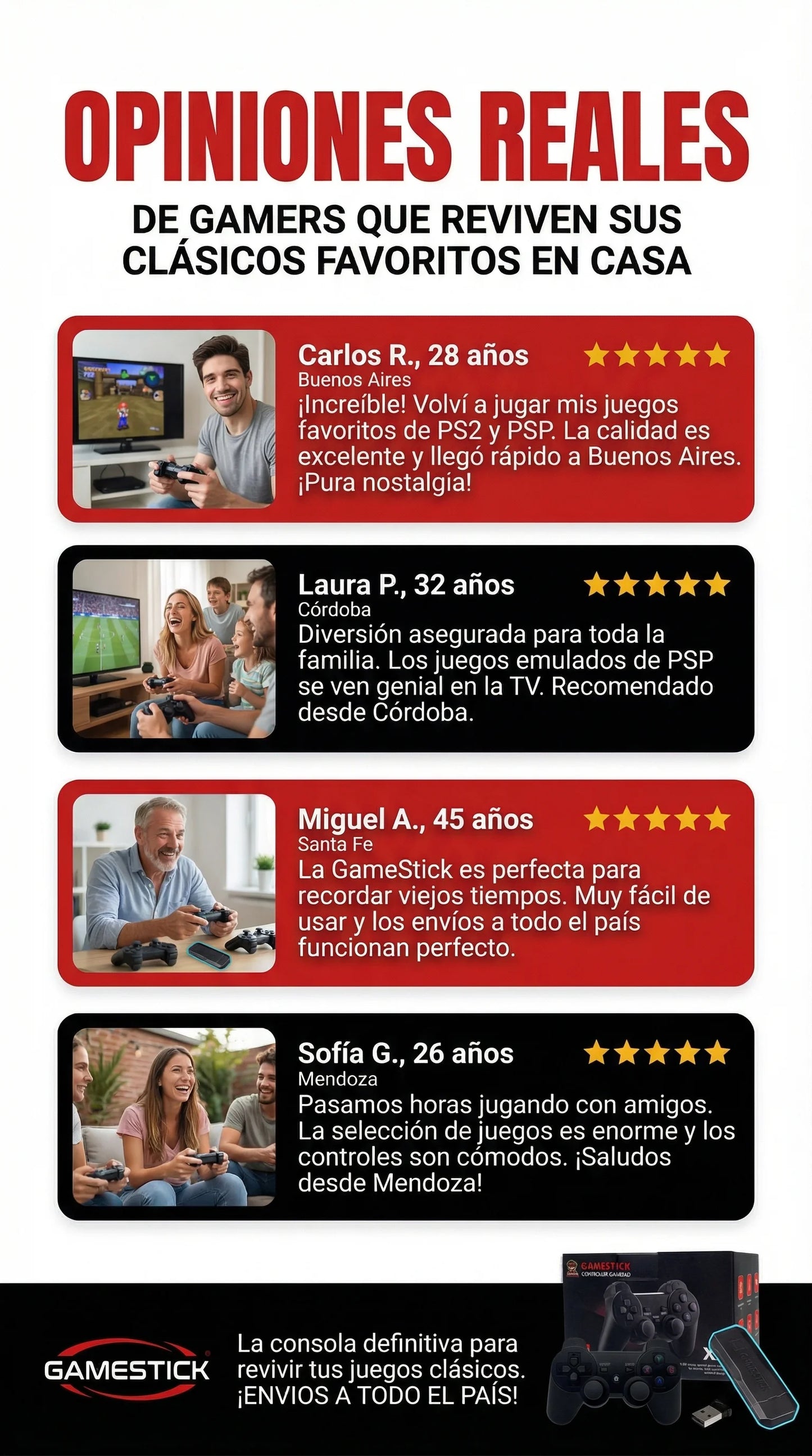 CONSOLA RETRO GAME STICK X2 PLUS (2026)