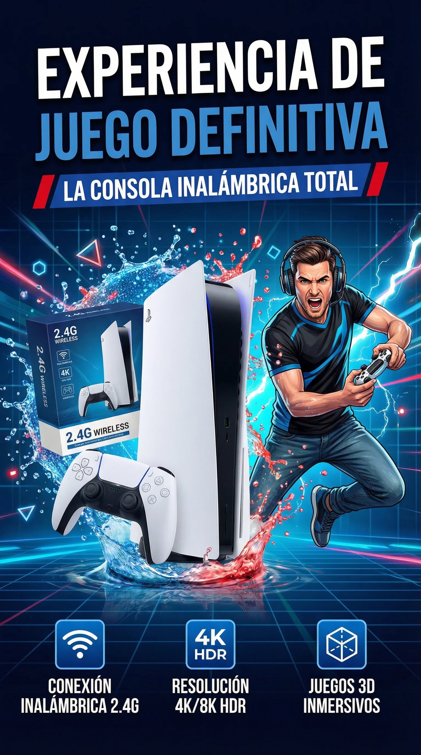 CONSOLA RETRO GAME STICK M15 PRO (2026)